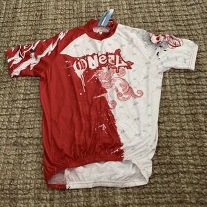 Oneal Racing Shirt Mens Medium Dirt Bike Short Sleeve Bicycling Shirt Cool Max